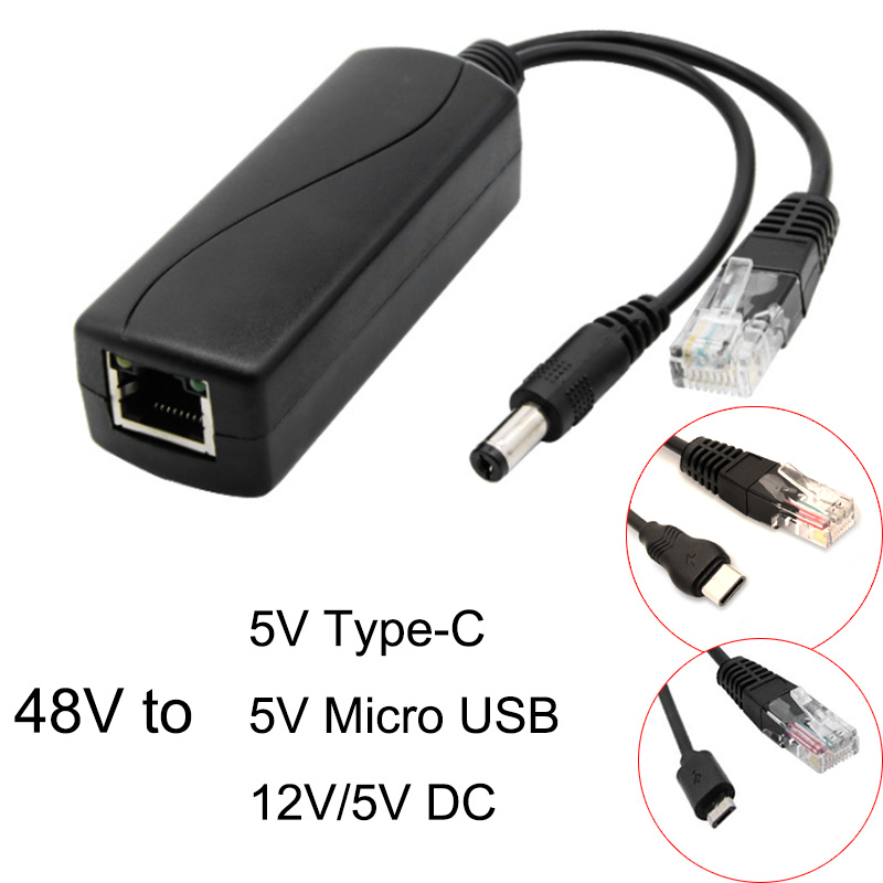Banana Pi Bpi-M5 - Splitter PoE da 48V a 5V/12V